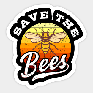 Save The Bees Gift Sticker